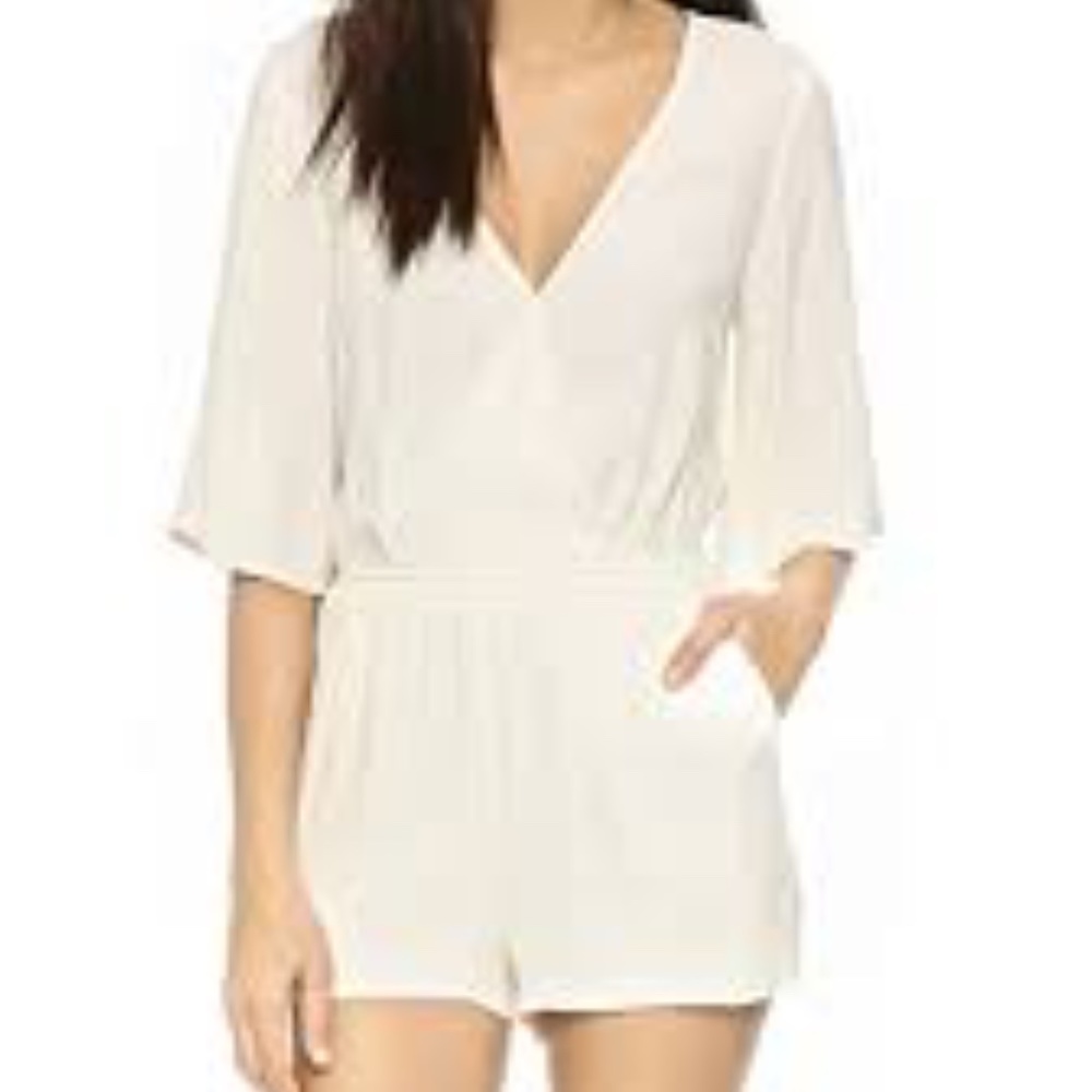 BB Dakota White Romper